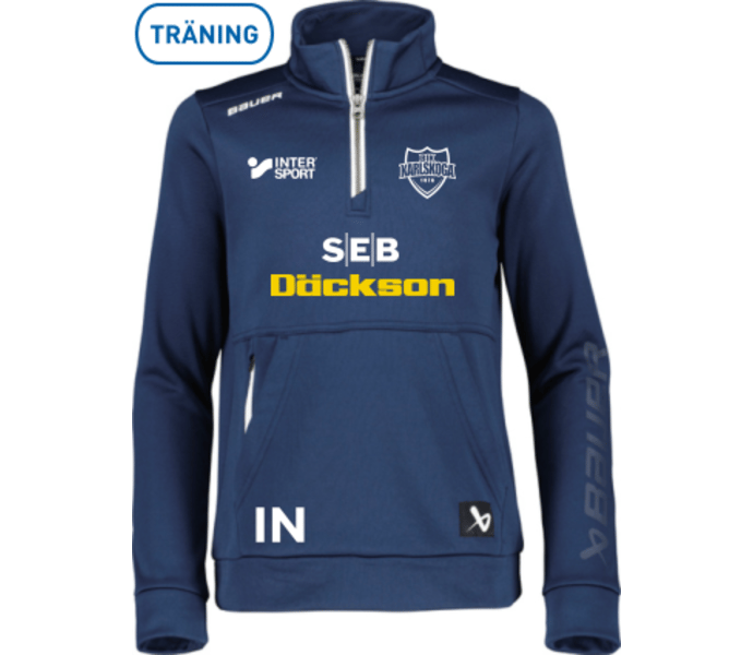 Bauer Hockey Team Fleece 1/2 Zip Sr träningströja