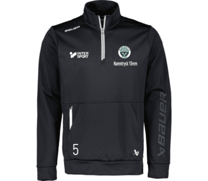 Bauer Hockey Team Fleece 1/2 Zip YTH träningströja