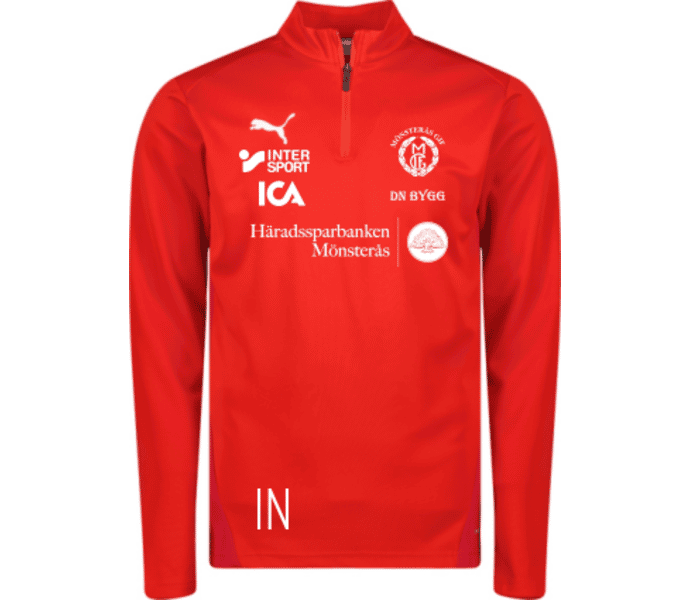 Puma teamGOAL Training 1/4 Zip Träningströja Jr 