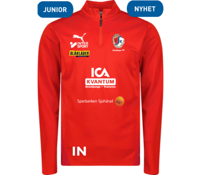 Puma teamGOAL Training 1/4 Zip Träningströja Jr 