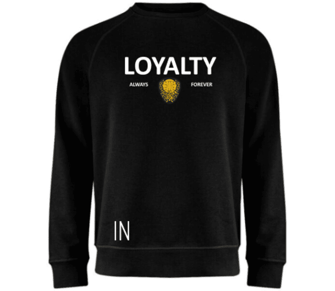 CLEAR COLLAR Raglan M sweatshirt