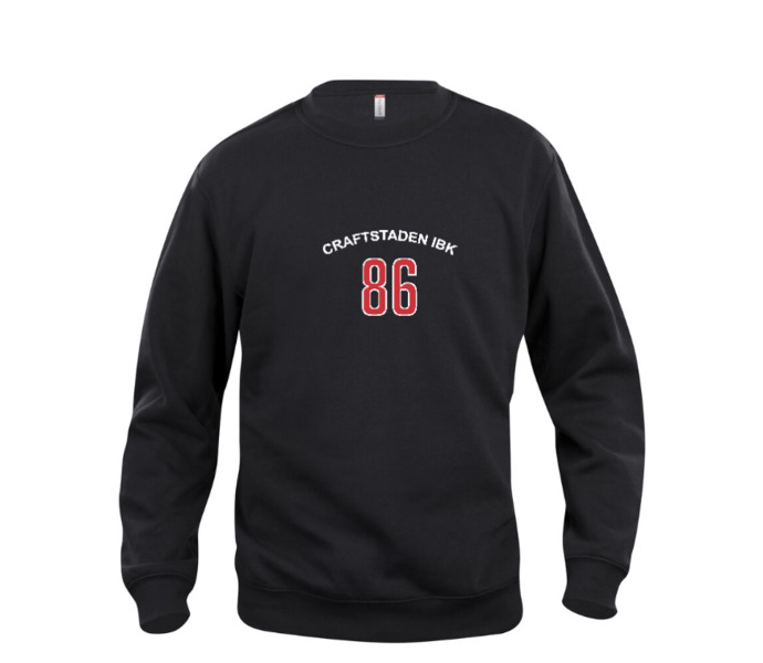 CLEAR COLLAR Raglan M sweatshirt