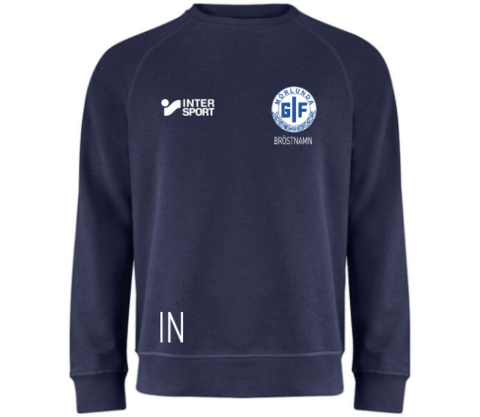 CLEAR COLLAR Raglan W sweatshirt