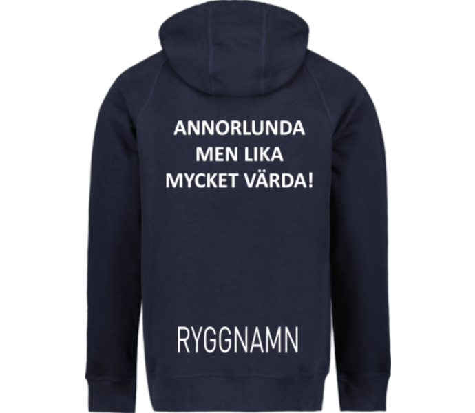 CLEAR COLLAR Raglan M Hoody