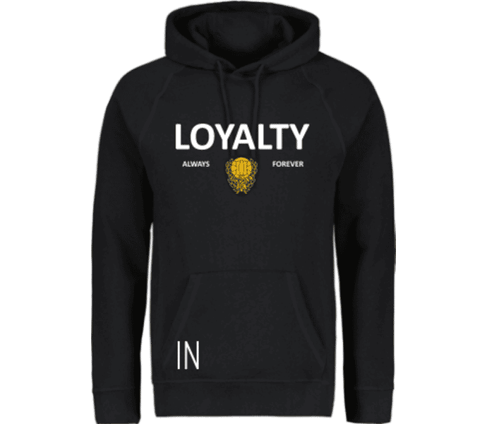 CLEAR COLLAR Raglan M Hoody