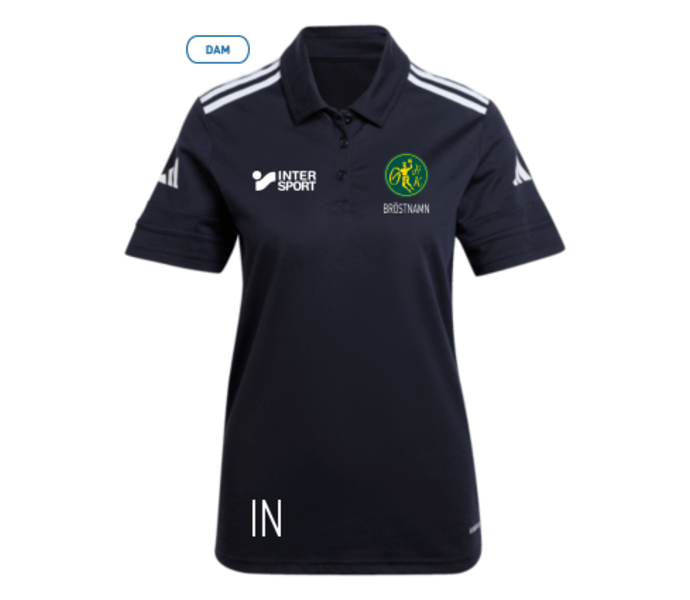 adidas Squadra 25 Cotton Polo W pikétröja