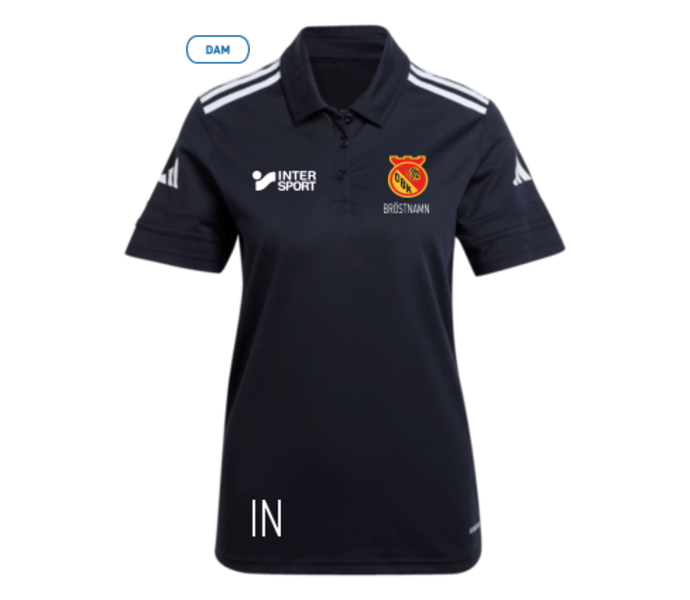 adidas Squadra 25 Cotton Polo W pikétröja