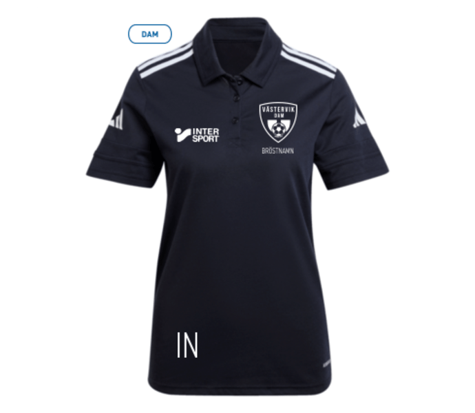 adidas Squadra 25 Cotton Polo W pikétröja