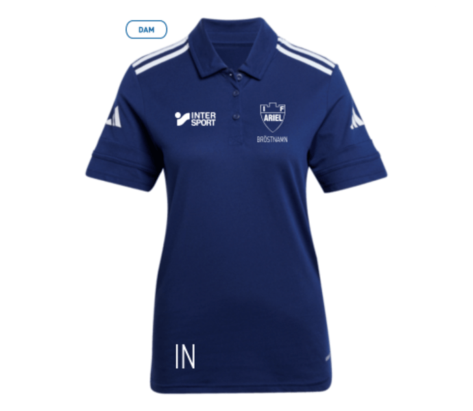 adidas Squadra 25 Cotton W Polo pikétröja