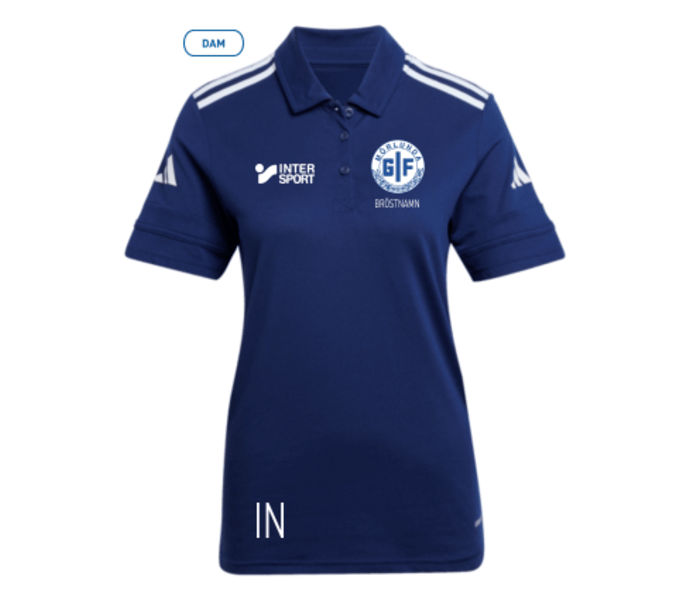 adidas Squadra 25 Cotton W Polo pikétröja