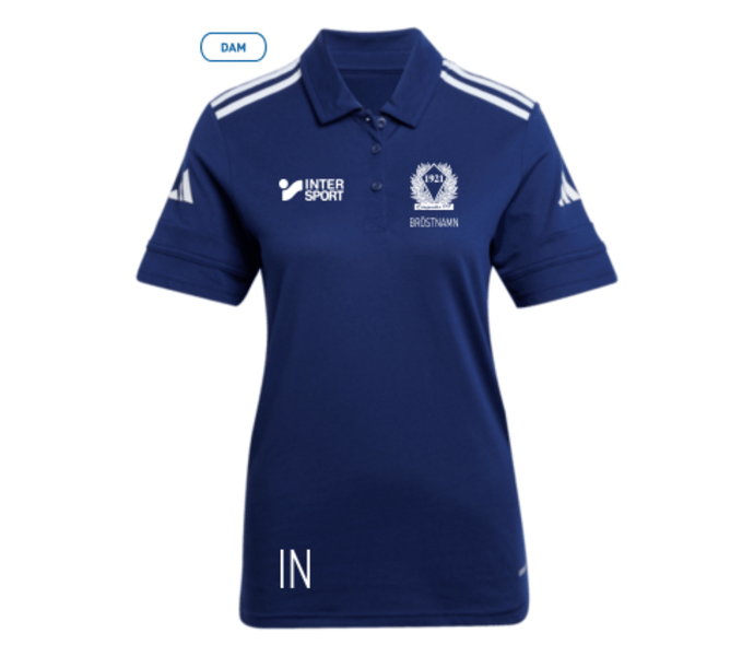 adidas Squadra 25 Cotton W Polo pikétröja