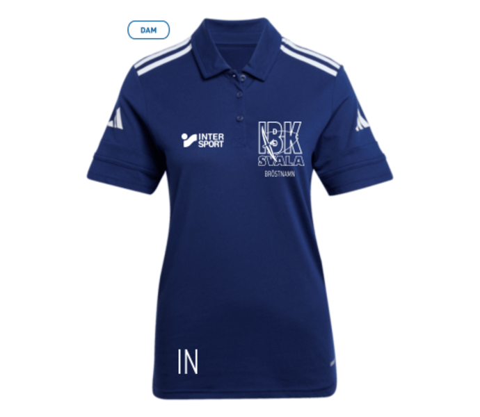 adidas Squadra 25 Cotton W Polo pikétröja