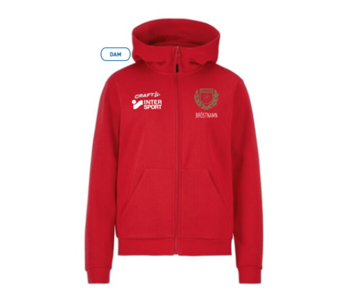 Craft Community 2.0 Logo Zip W huvtröja