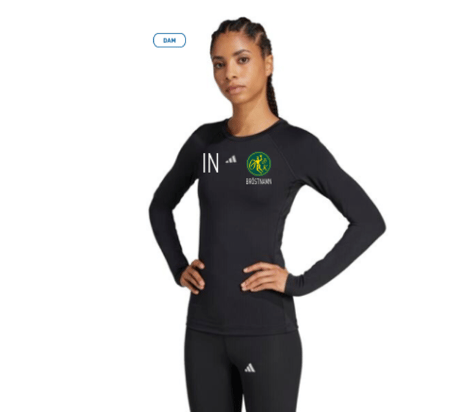 adidas Techfit LS W träningströja