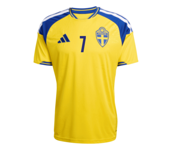 adidas Sweden 26 Home JR matchtröja