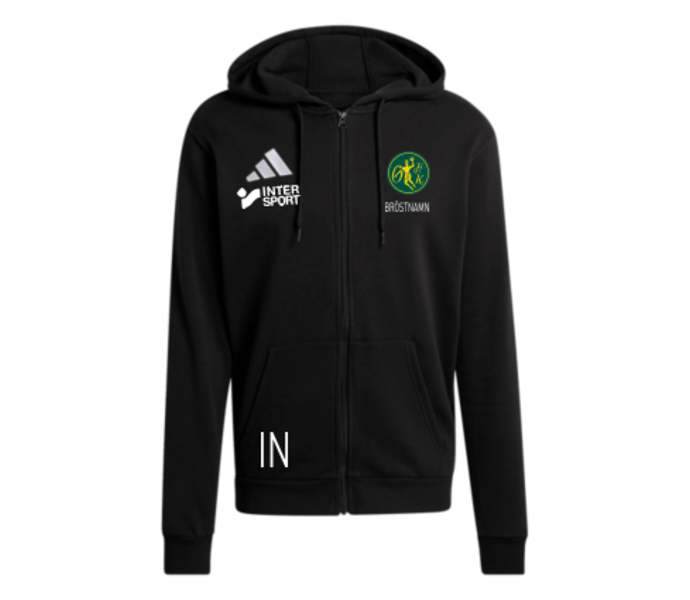 adidas Entrada26 Full Zip huvtröja