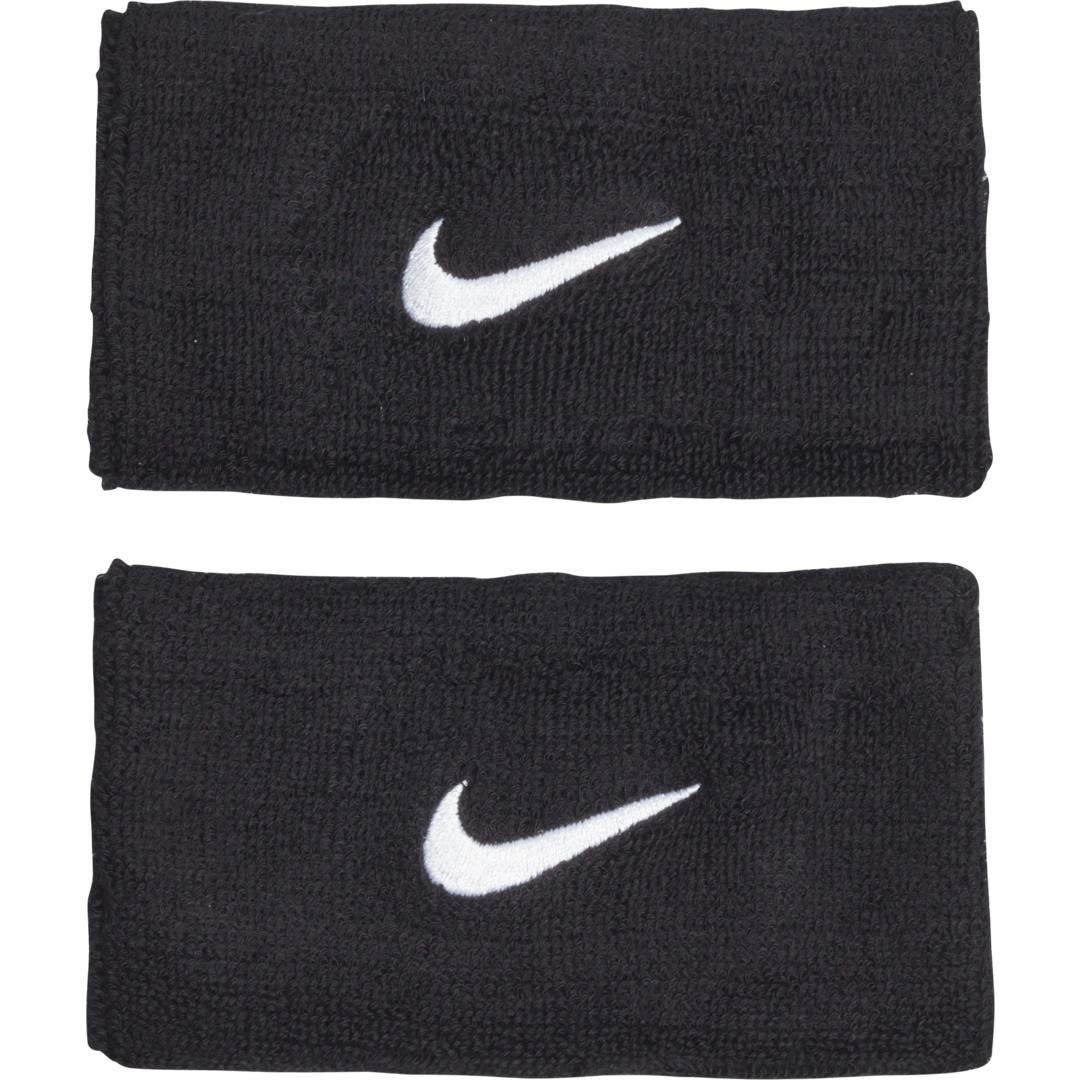 Nike Swoosh doublewide wristband handledsband 2-pack
