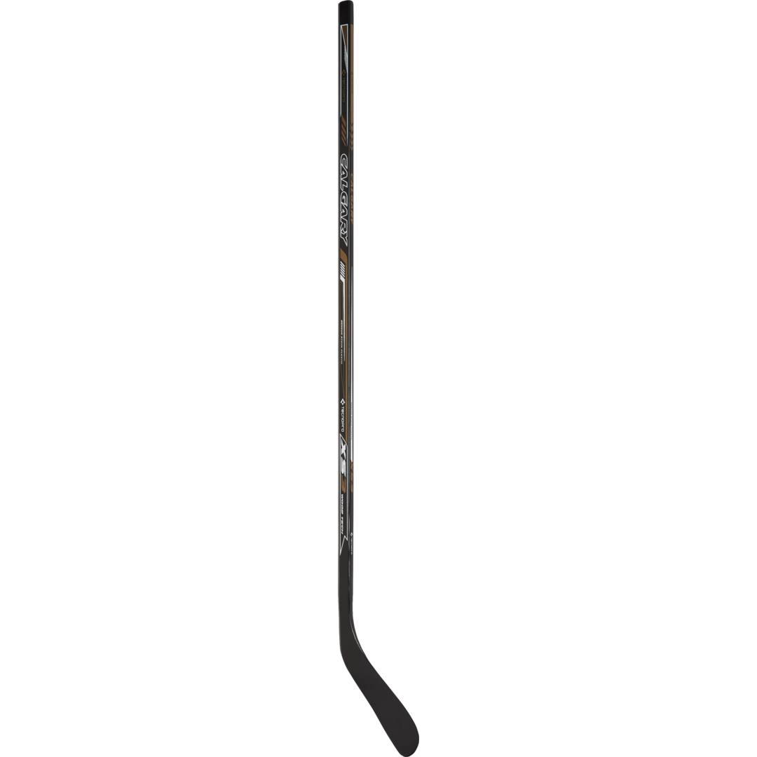 White Gold Tecno Pro Ice Hockey Stick XS3 Calgary II Black 