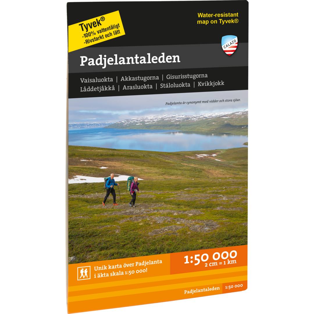 Calazo Padjelantaleden 1:50.000 Flerfärgad