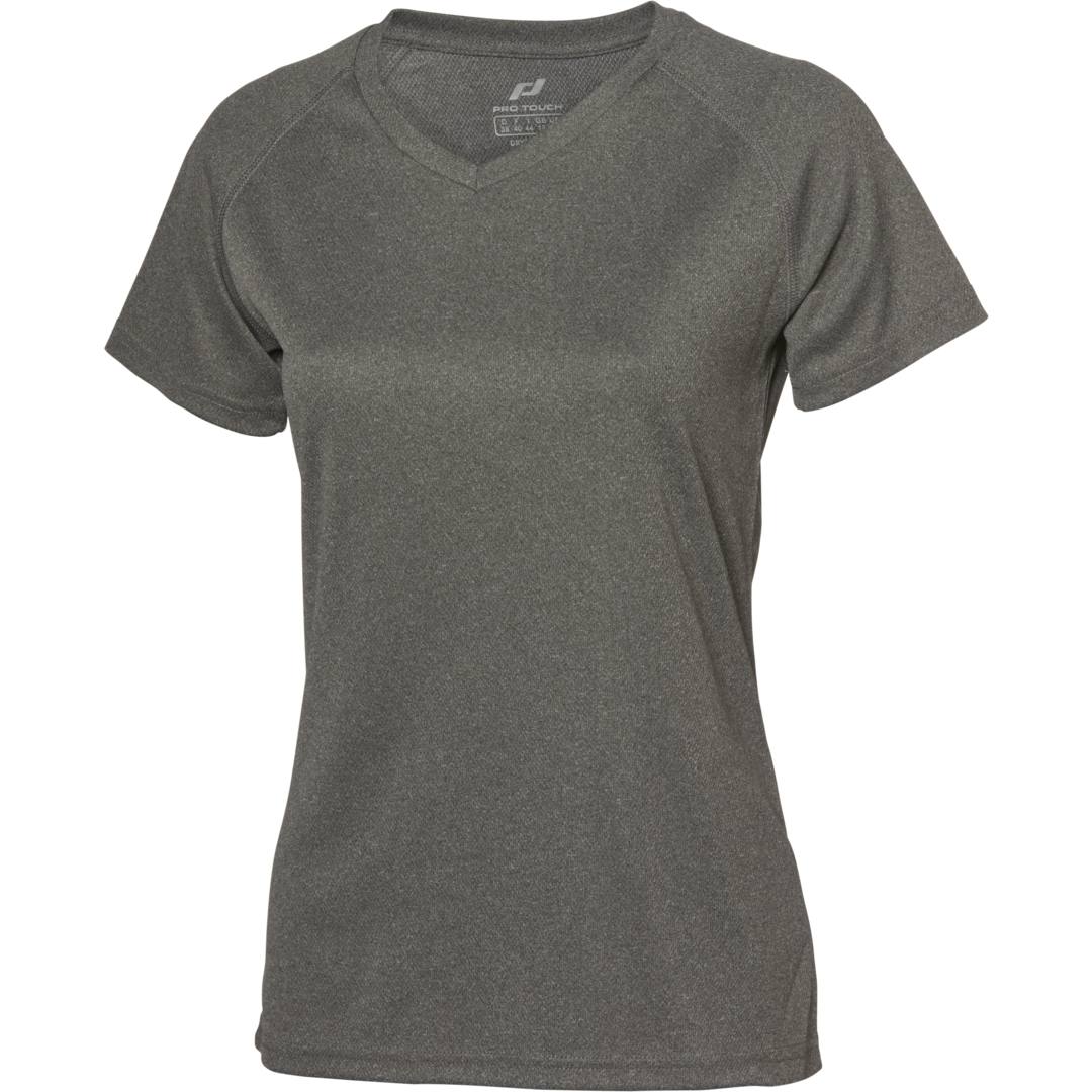 Pro Touch Maglia Da Donna Natalia III – Bianco, Taglia 46, Manica Corta, Con Scollo A V E Dettagli Riflettenti - 6
