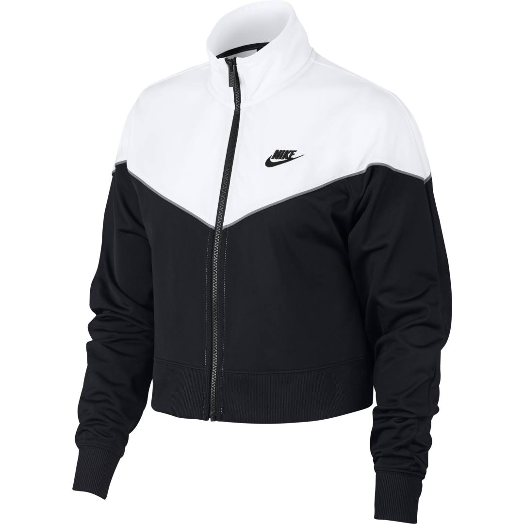 Nike NSW Heritage W träningsjacka BLACKWHITEWHITEBLACK Nike W NSW Synthetic Fill jacka BLACKWHITE Köp online