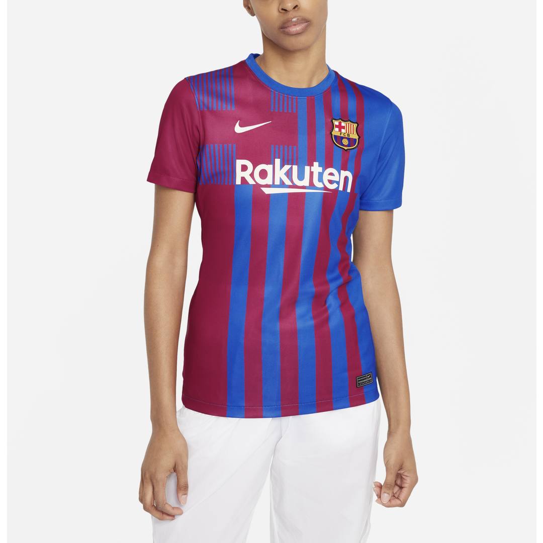 Nike FC Barcelona 2021/22 Stadium Home W matchtröja Flerfärgad