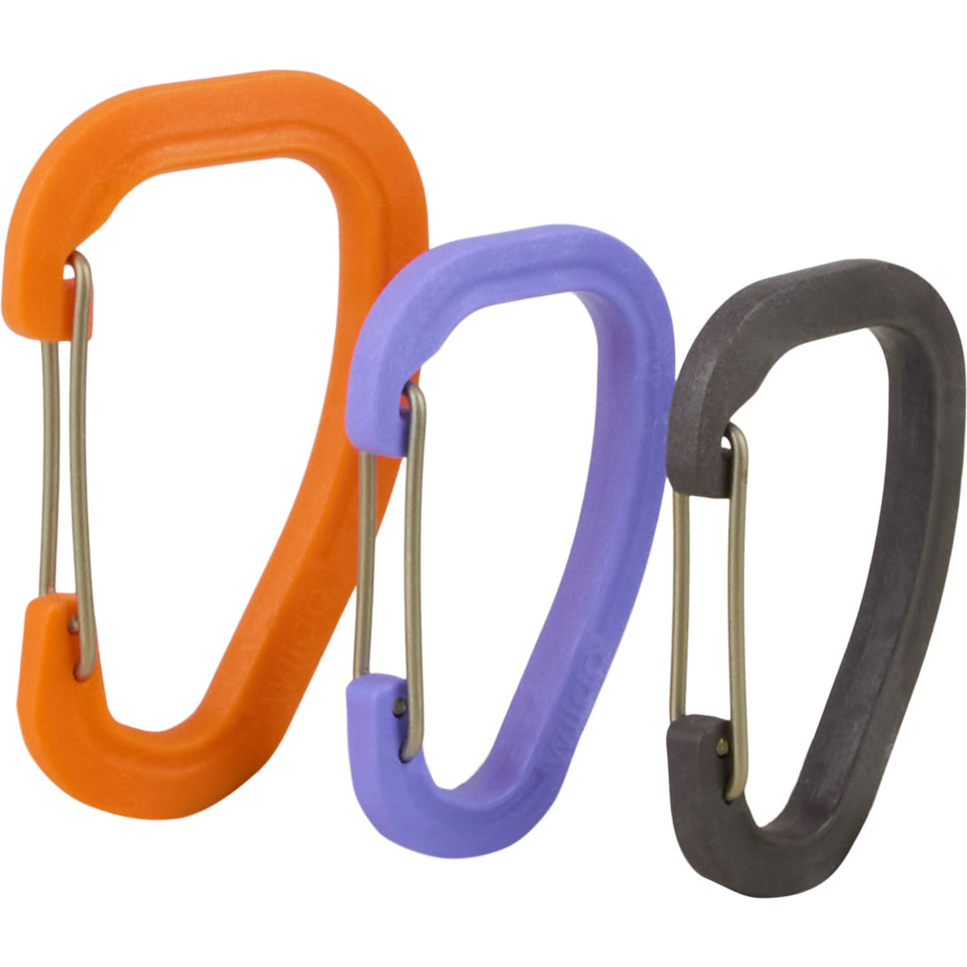 Wildo 3-pack karbinhake Flerfärgad