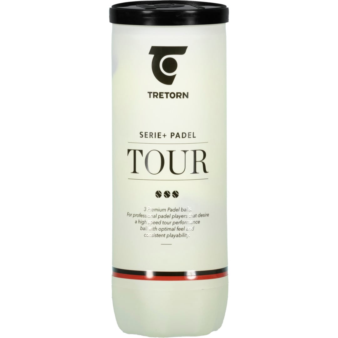 Tretorn Serie+ Padel Tour 3-pack padelbollar