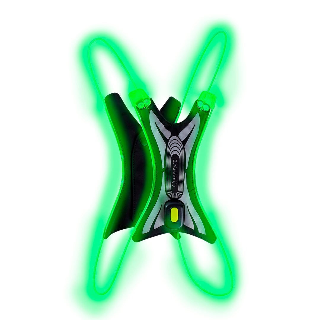 Led Vest Spider USB Reflexväst
