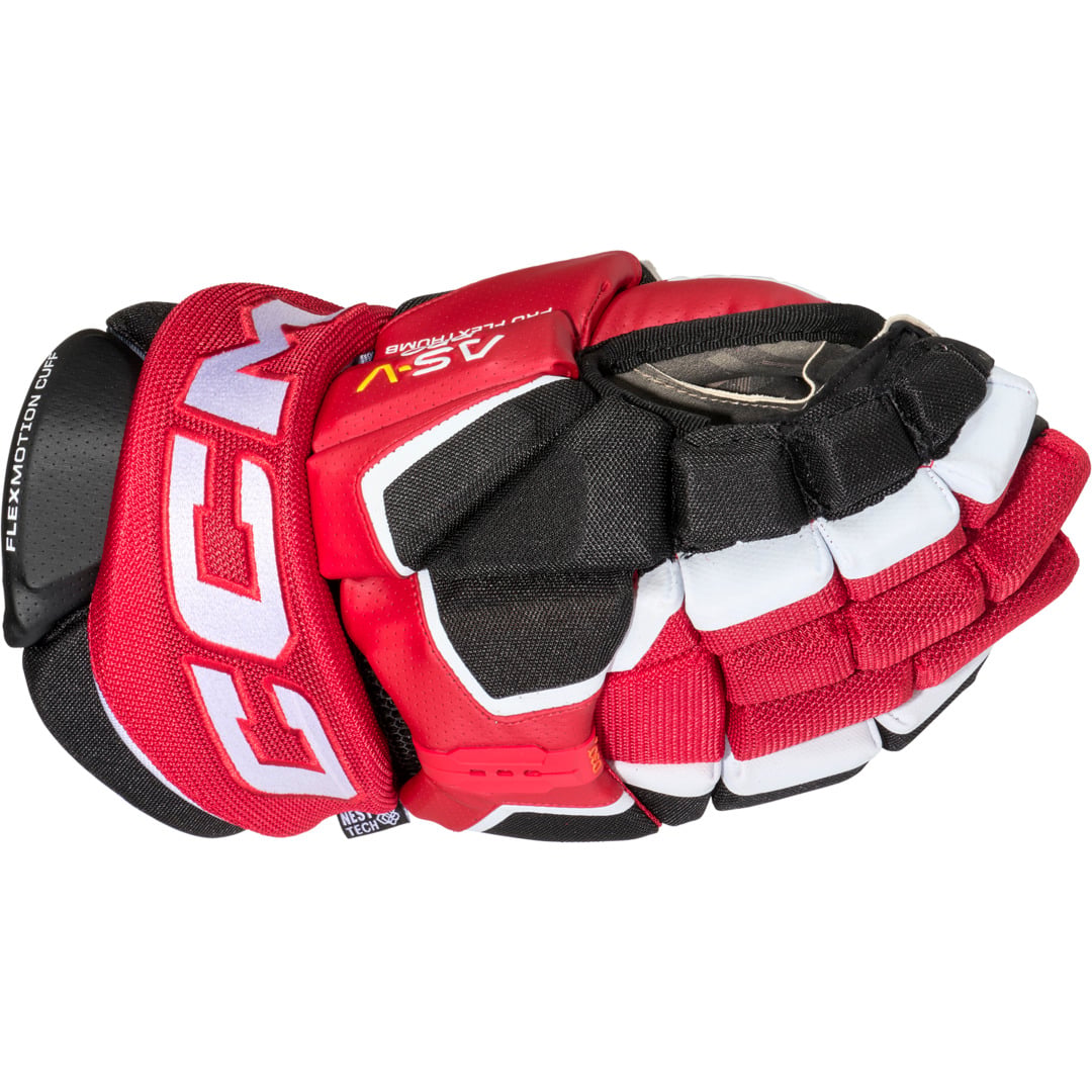CCM Hockey Tacks AS-V Pro JR hockeyhandskar Flerfärgad