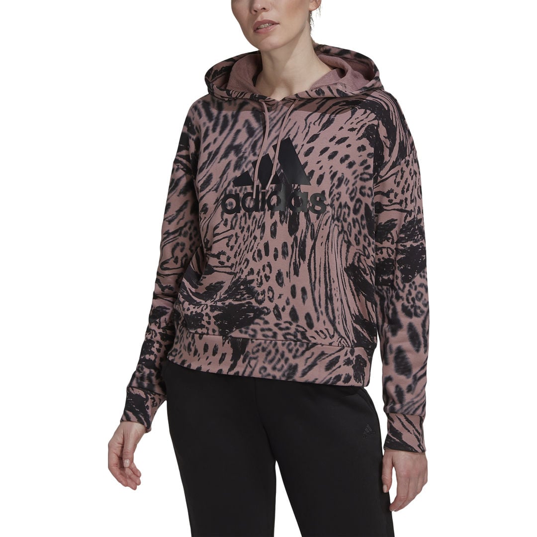 adidas Future Icons Animal Print huvtröja