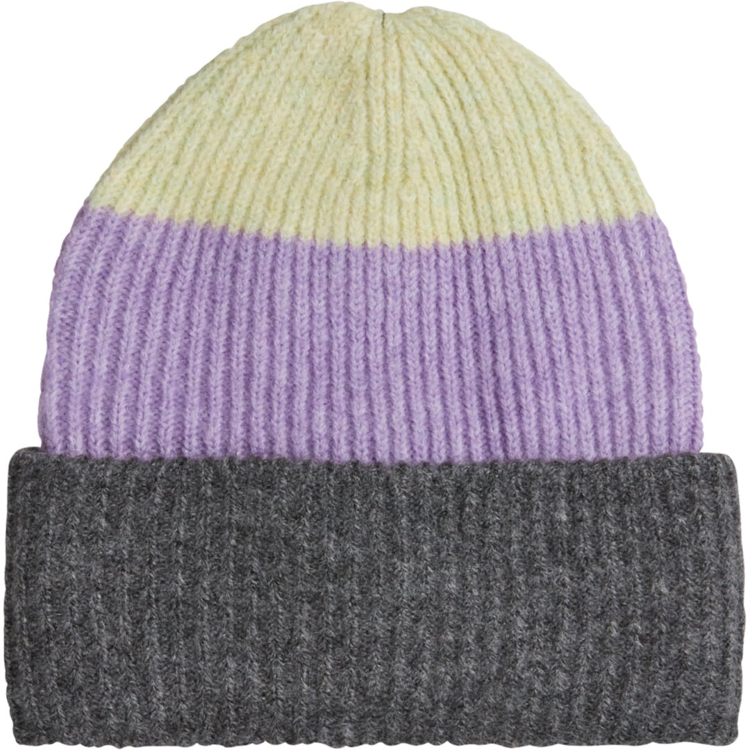 Etirel Block Stripe Beanie mössa Flerfärgad