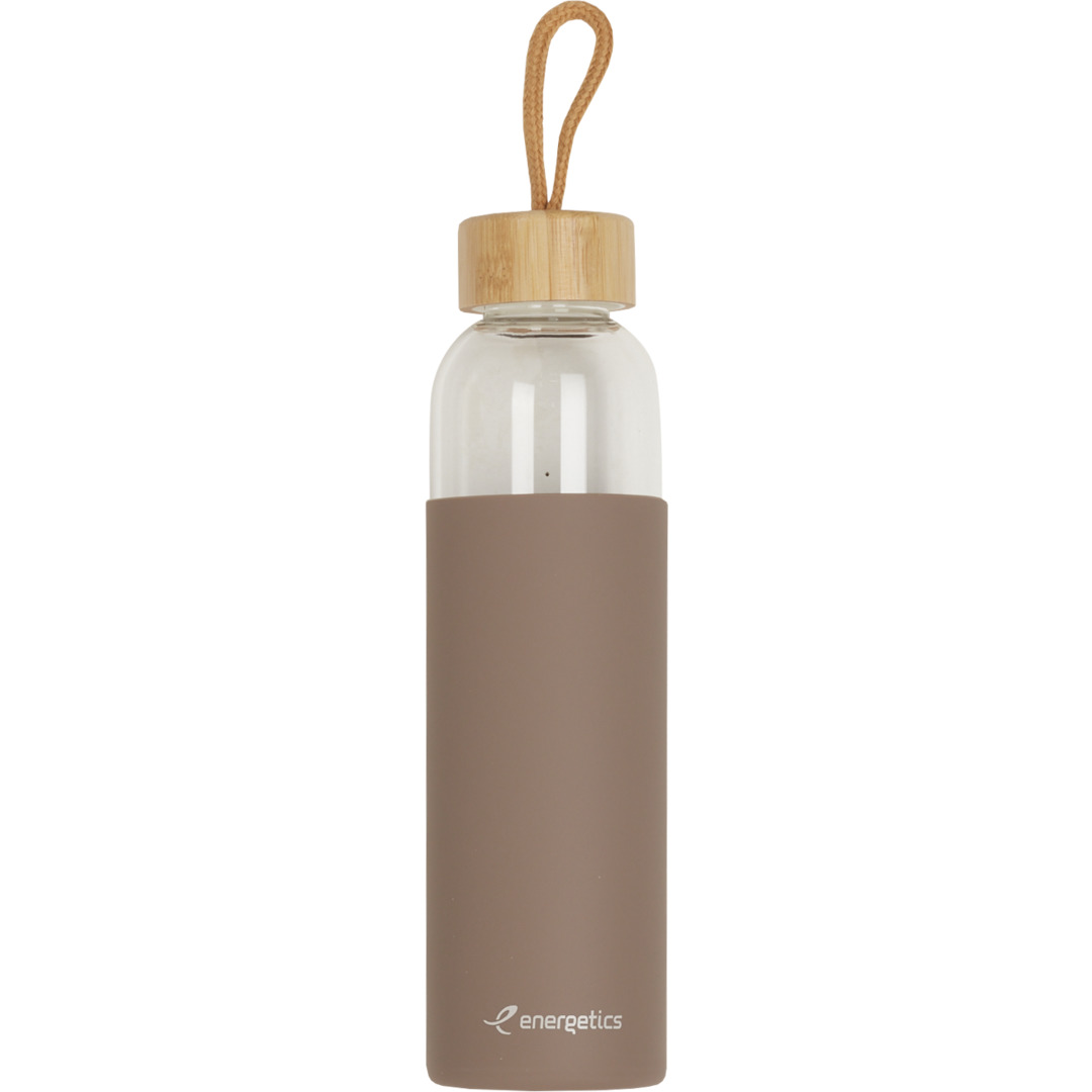 Energetics Glass Bottle Bamboo II 500 ml vattenflaska - BLACK/ANTHRACITE - Köp online hos Intersport