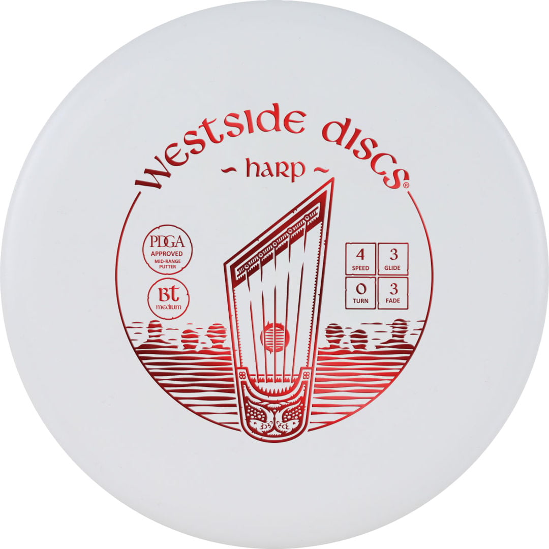 Westside Medium Harp BT Putter disc