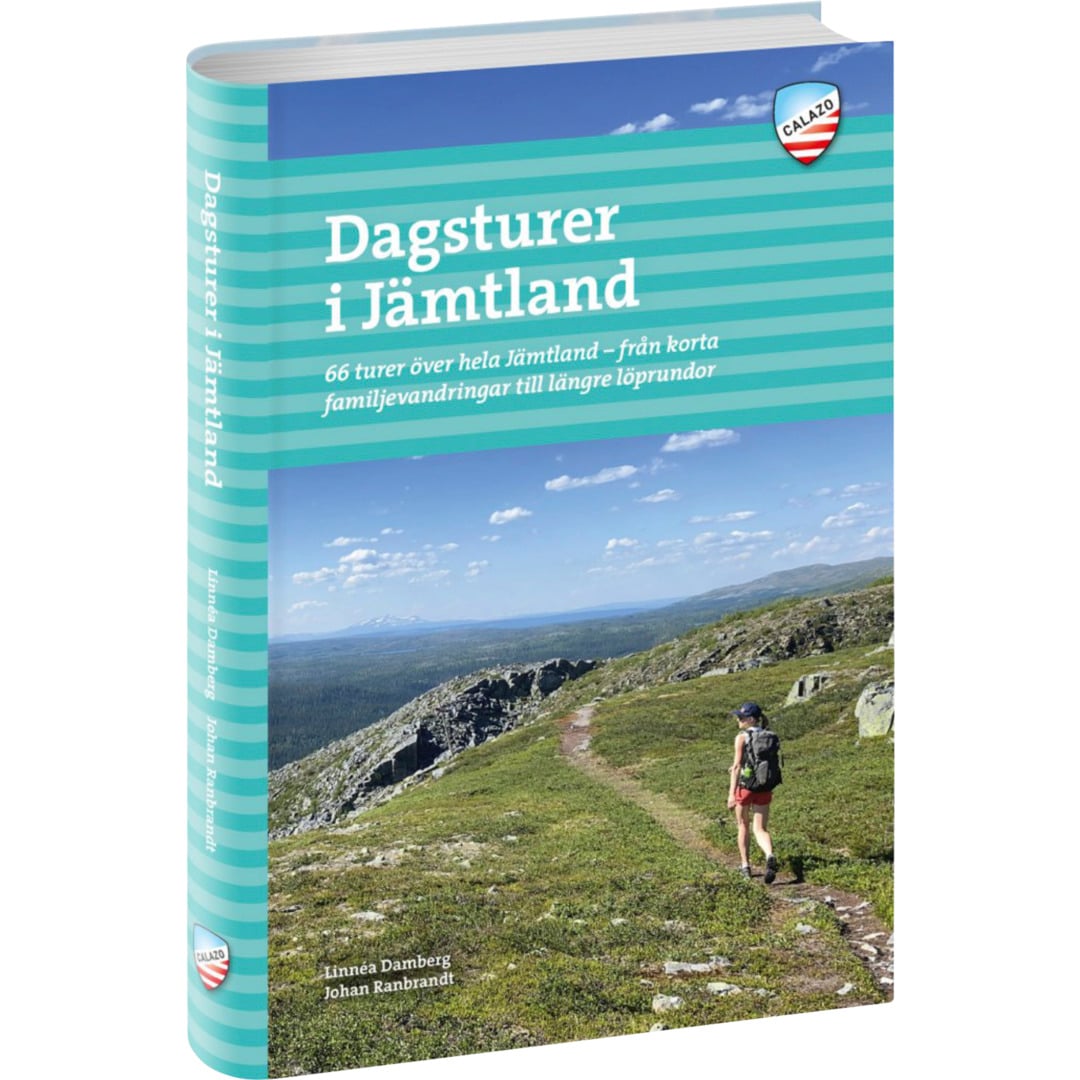 Calazo Dagsturer i Jämtland guidebok Flerfärgad
