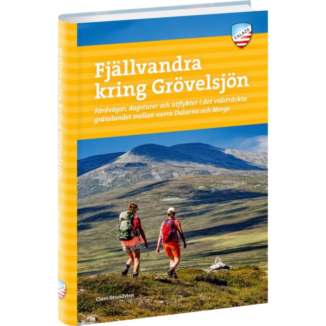 Calazo Fjällvandra kring Grövelsjön 2:a uppl guidebok Flerfärgad
