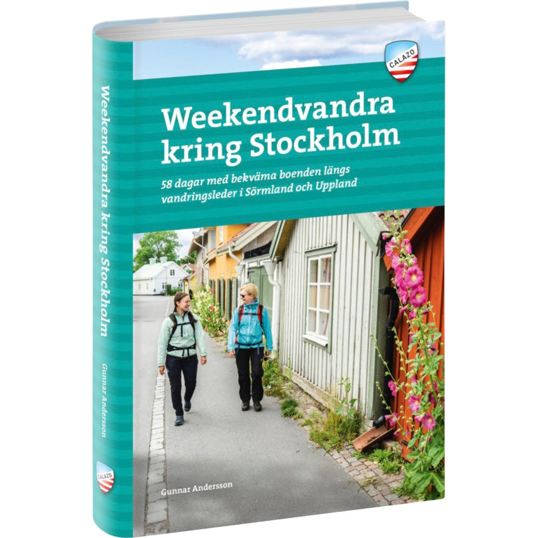 Calazo Weekendvandra kring Stockholm 4:e uppl guidebok Flerfärgad