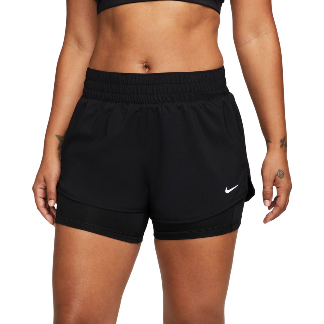 Nike One Dri-FIT 2in1 Mid-Rise W träningsshorts