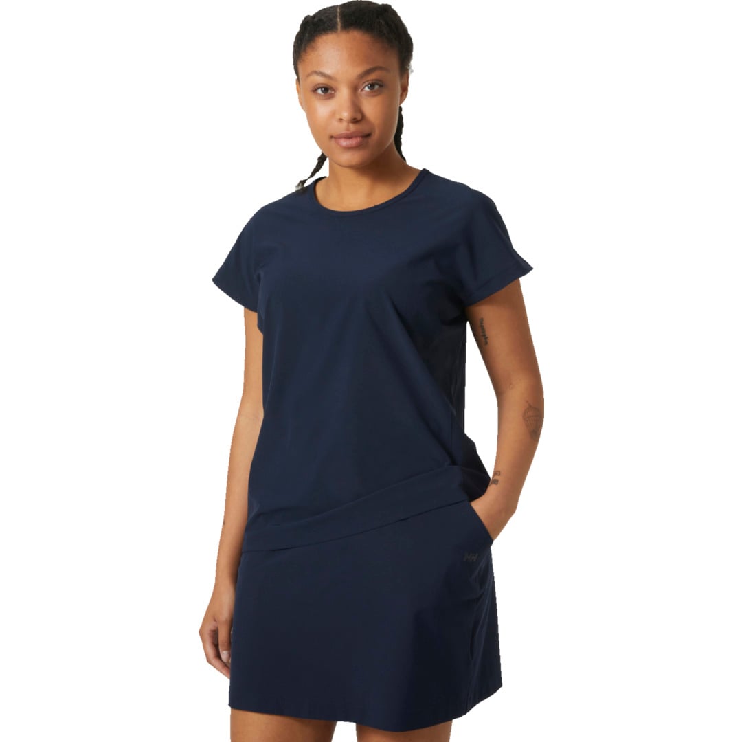 Helly Hansen Damen Thalia Sommer Top – T-Shirt Aus Recycelten Materialien (Farbe: Pink Cloud, Größe XL)