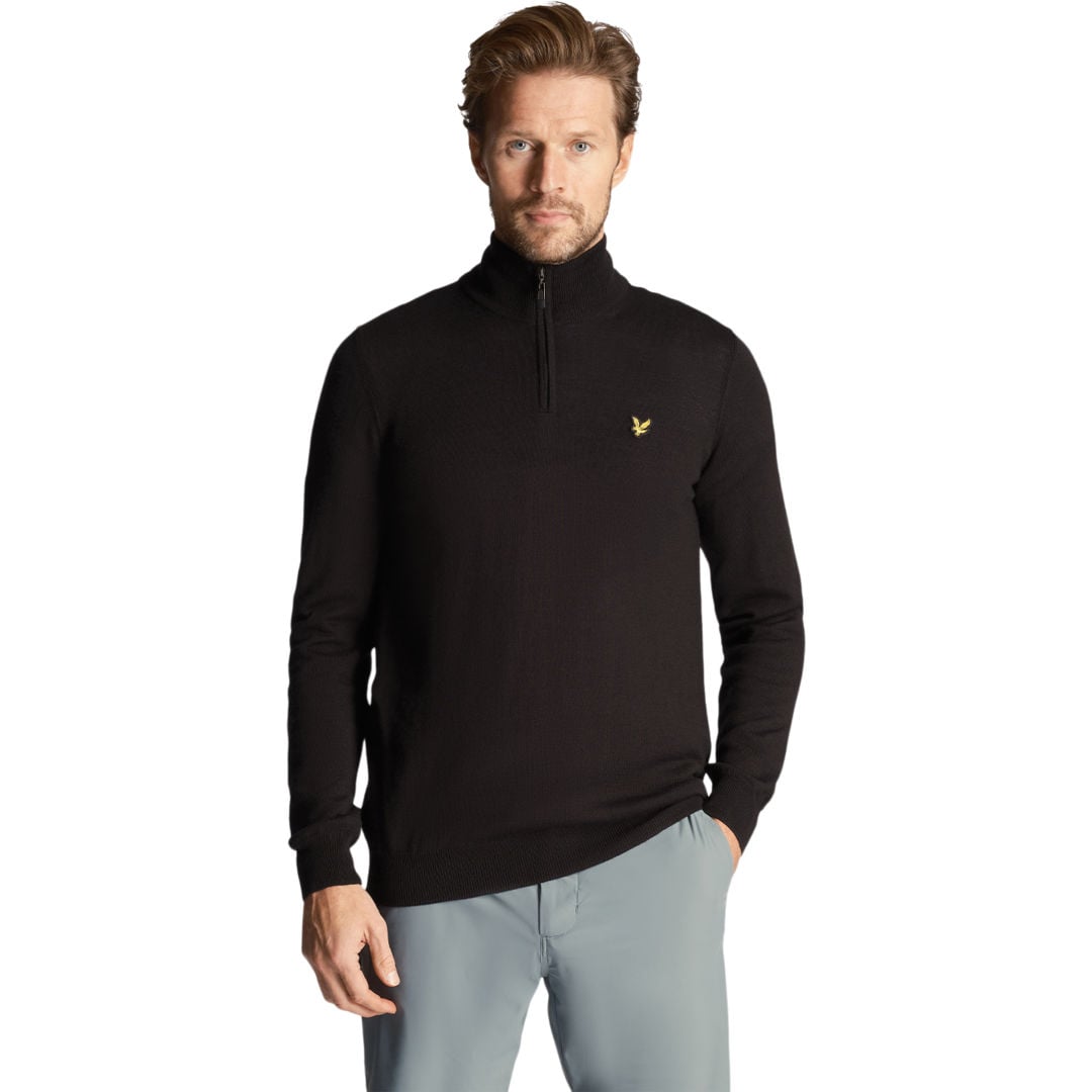 Lyle & Scott Golf Core 1/4 Zip Merino tröja