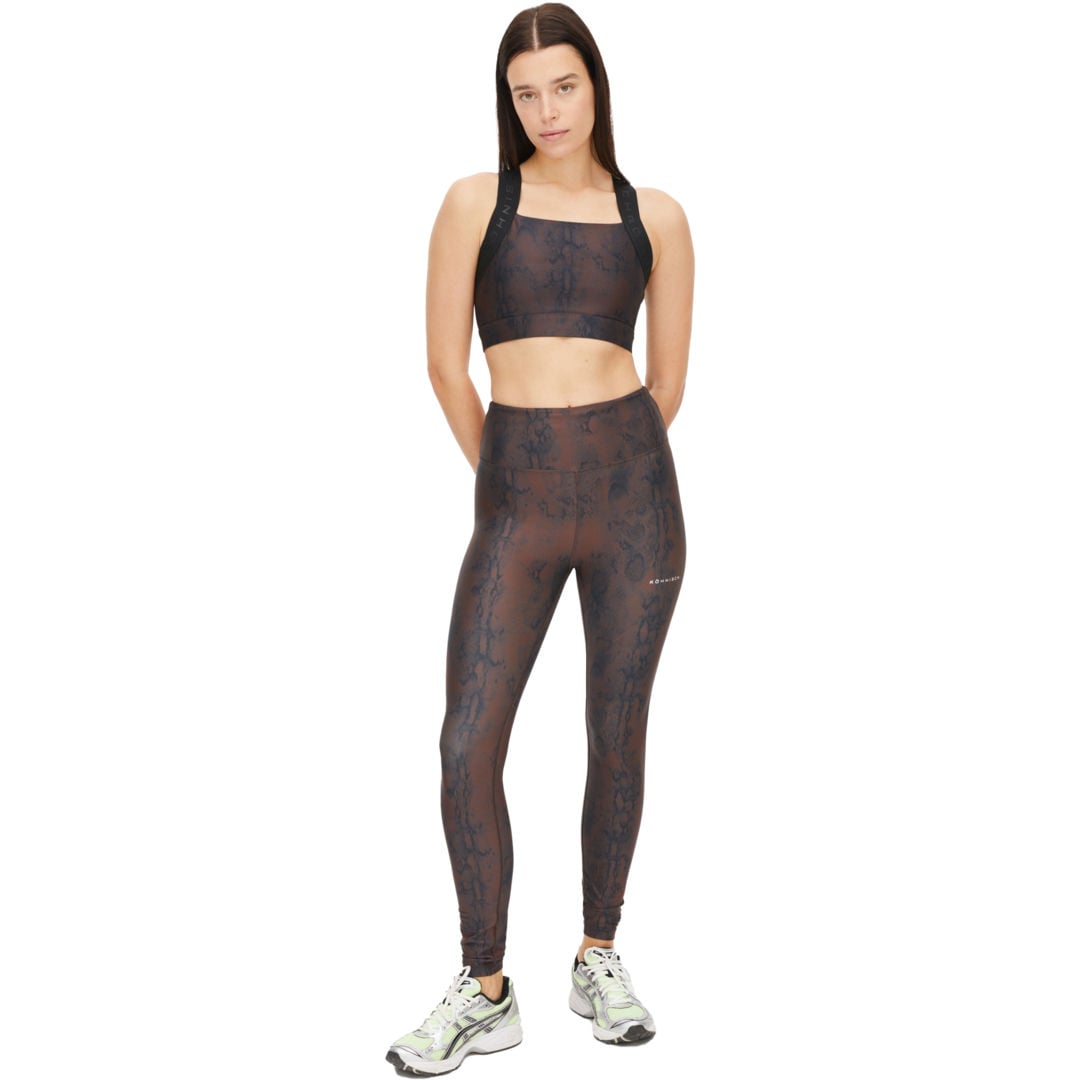 Röhnisch Printed High Waist träningstights Flerfärgad