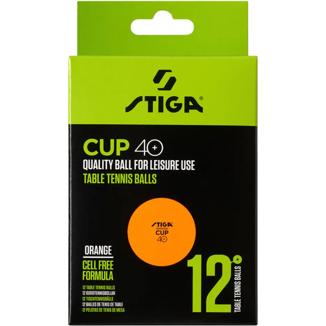 Stiga Cup 12-pack pingisbollar