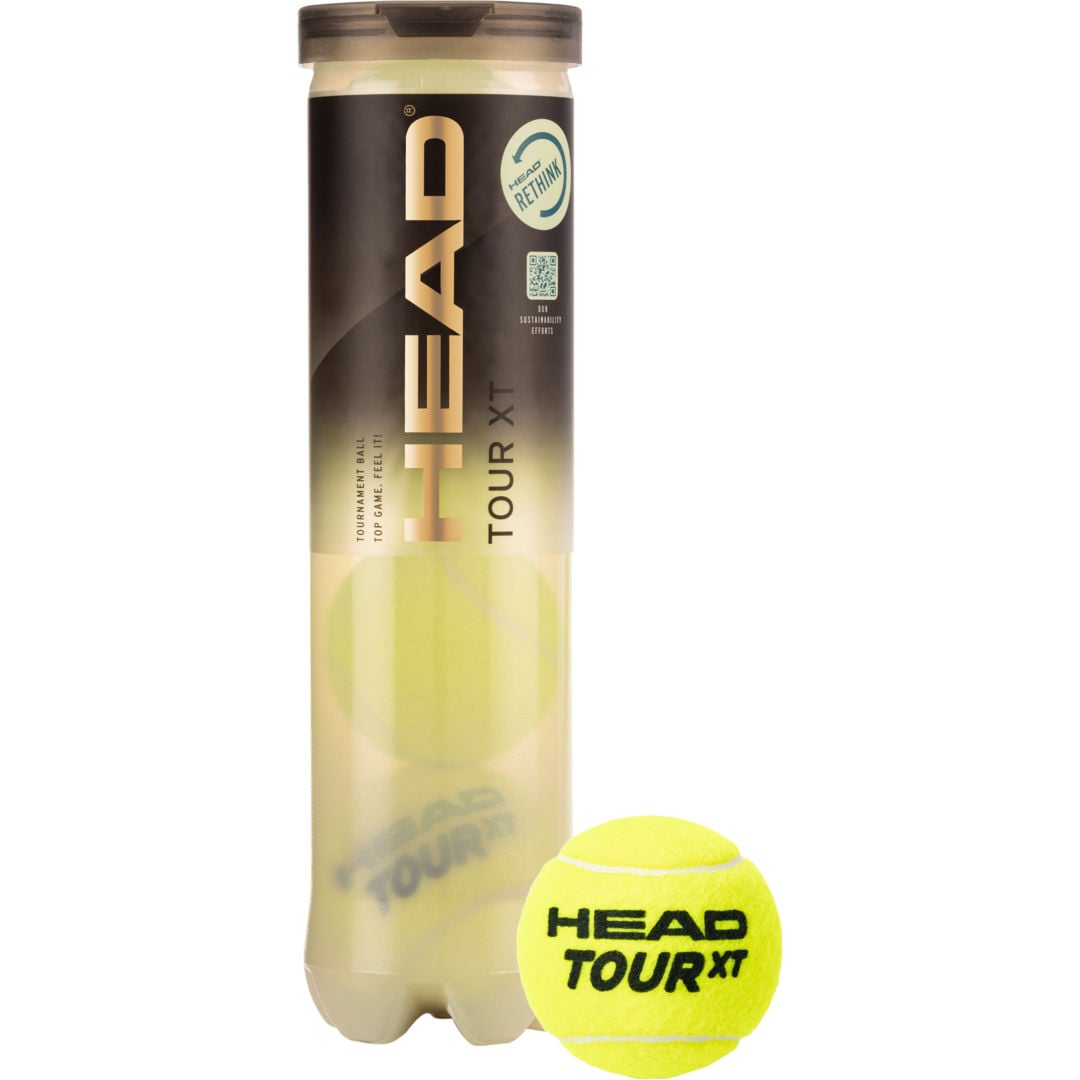 Head Tour XT 4-pack tennisbollar