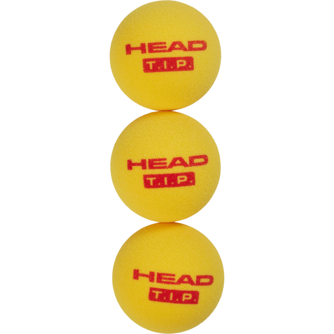 Head T.I.P Red Foam 3-pack tennisbollar