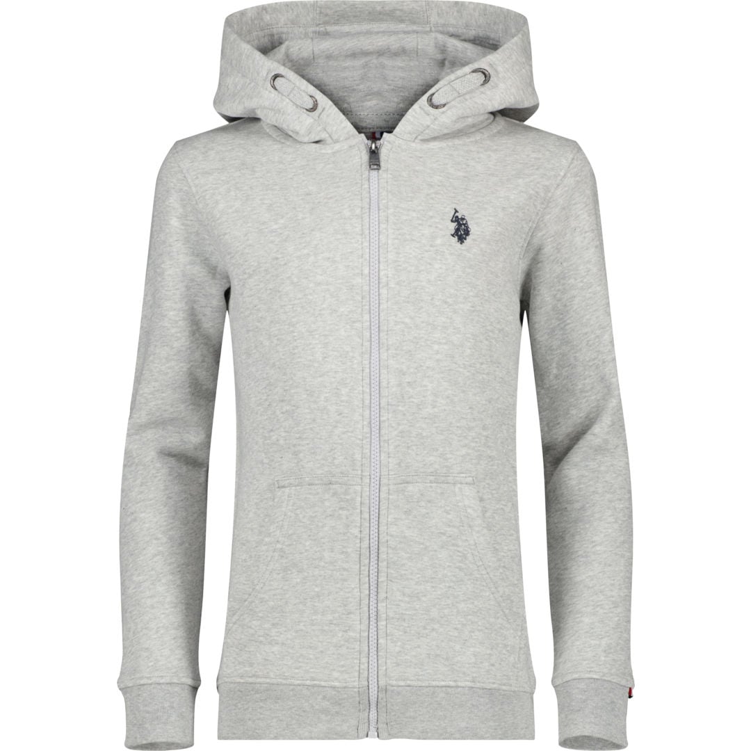 US Polo Double Horsemen Zip JR huvtröja