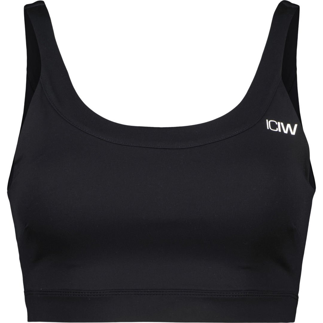 ICANIWILL Nimble Medium Support sport-BH - Black - Köp online hos ...