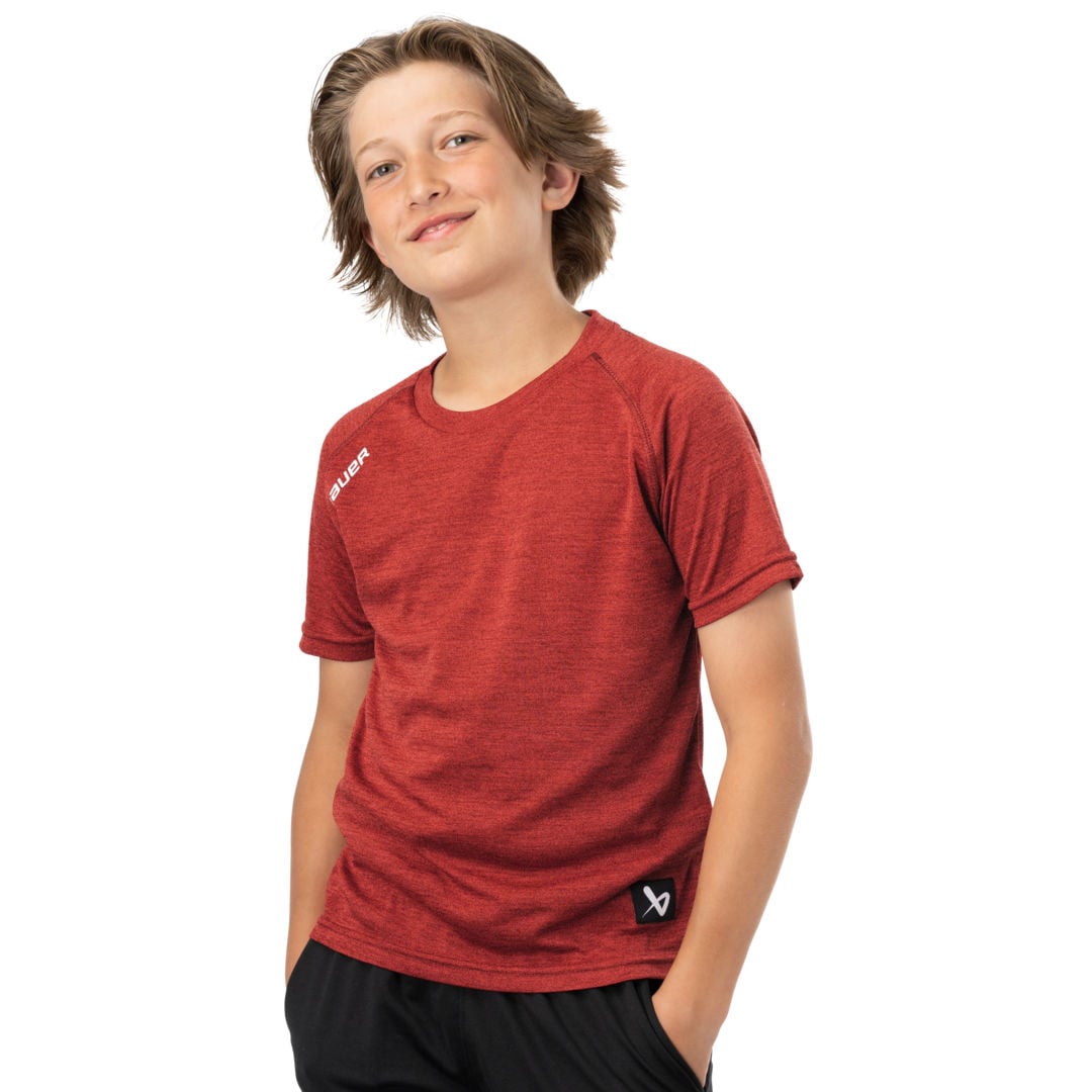 Bauer Hockey Team Tech YTH träningst-shirt