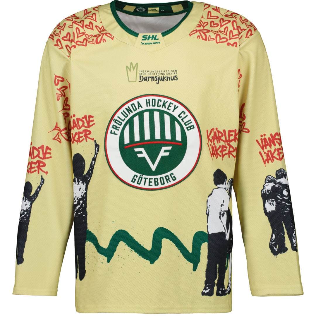 Frölunda Hockey Drottning Silvia Replica 23/24 matchtröja