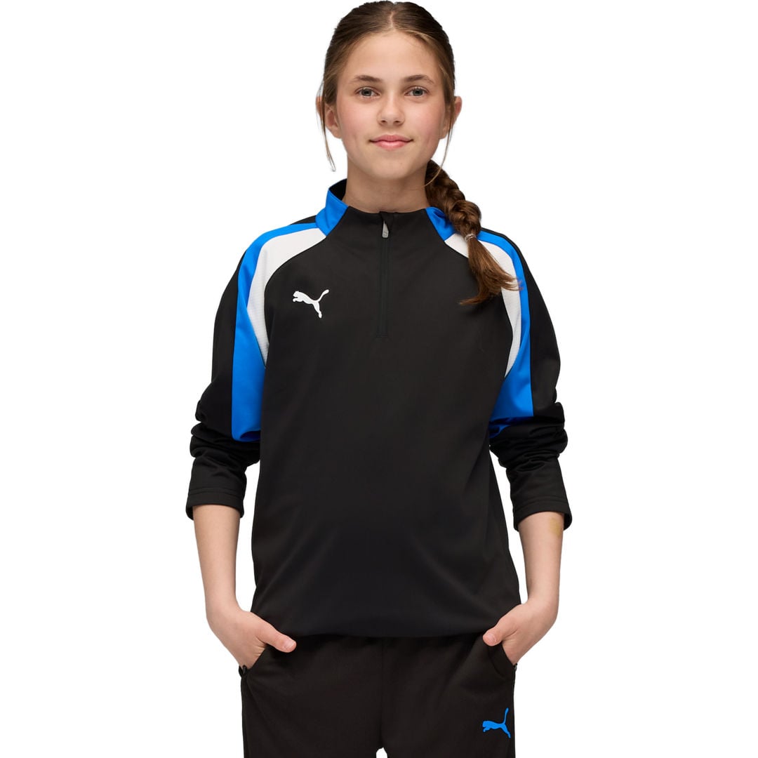 Puma individualLIGA 1/4 zip JR träningströja