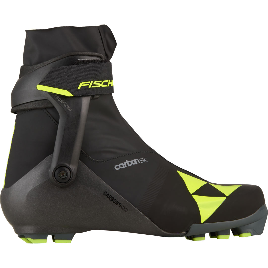 Fischer Carbon Skate längdpjäxor Svart | INTERSPORT